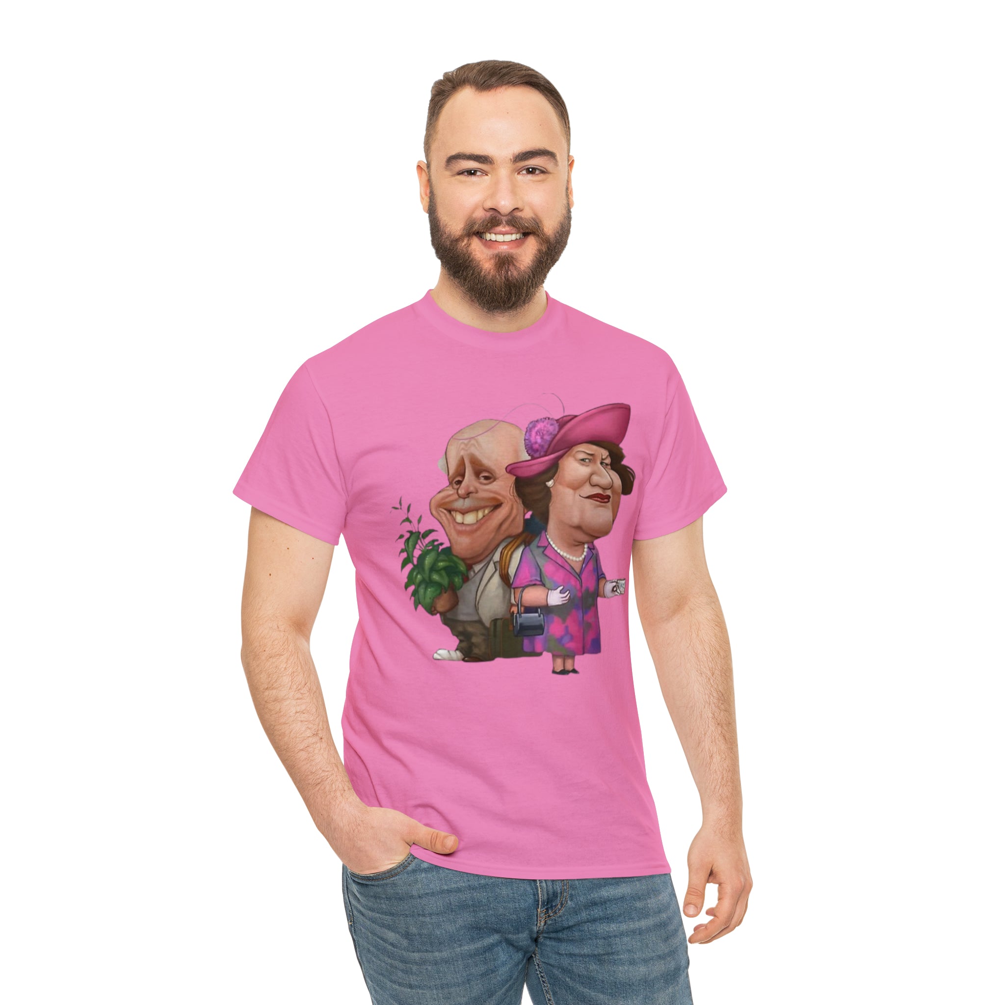 Keeping Up Appearances 90's TV Show-Unisex Heavy Cotton T-Shirt - Creations by Chris and Carlos
